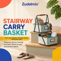 Zudelmix™ Split-Level Stairway Carry Basket