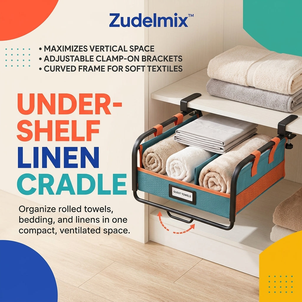 Zudelmix™ Under-Shelf Linen Cradle
